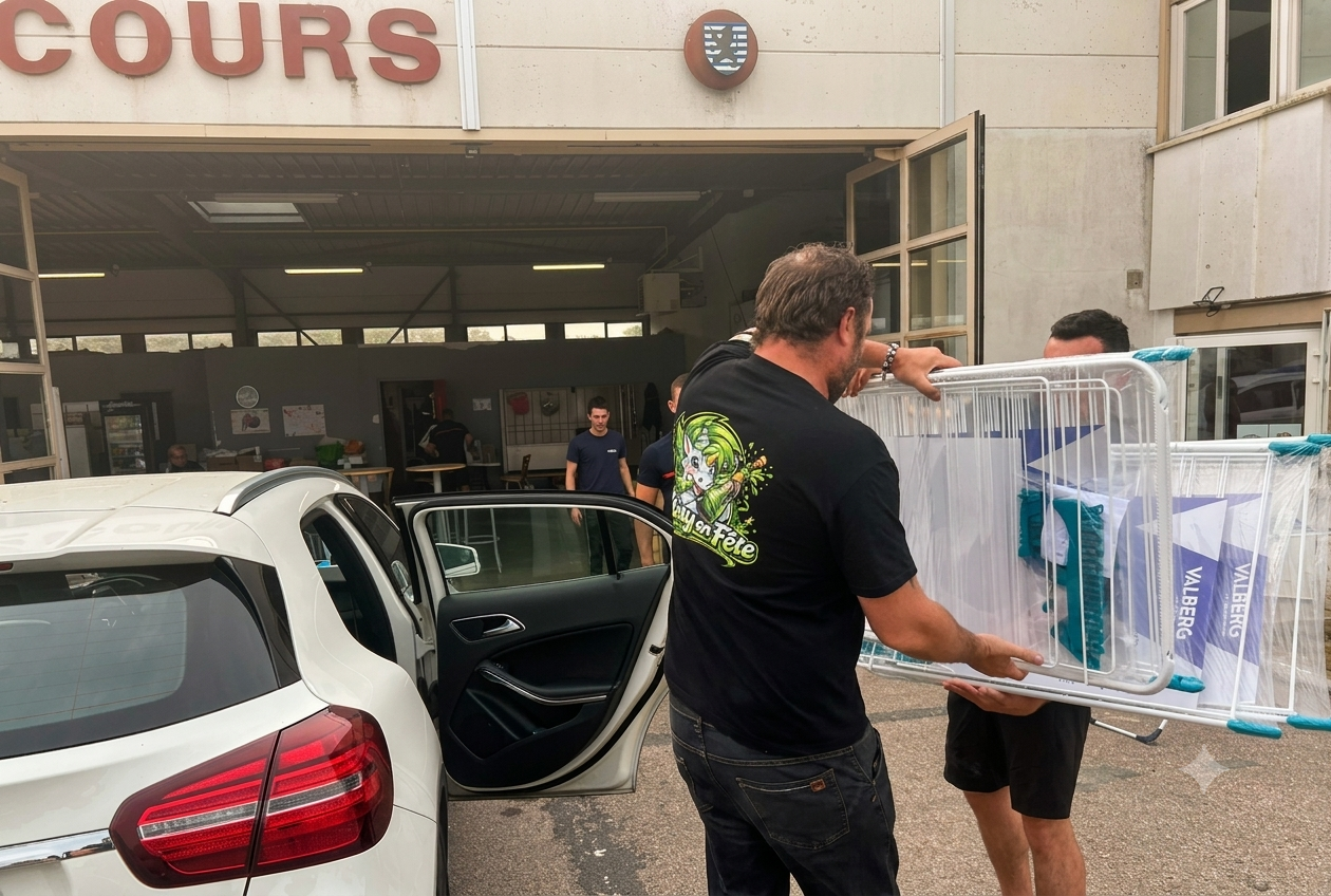 Dons aux pompiers